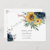 これまたひまわり変更日 案内ポストカード (正面/裏面)