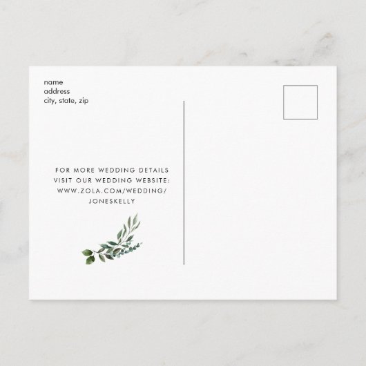 これまたひまわり変更日 案内ポストカード (裏面)