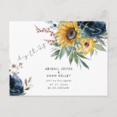 これまたひまわり変更日 案内ポストカード (正面)
