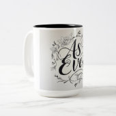 「これまでどおり」 ツートーンマグカップ (正面左)