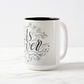 「これまでどおり」 ツートーンマグカップ (正面右)