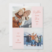 これまでになくピンク色に染まる2写真 シーズンカード (正面)