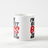 これまでに見た最大のボス コーヒーマグカップ (中央)