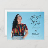 これまで以上に強い卒業発表 ポストカード (正面/裏面)