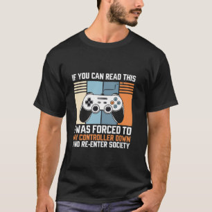 これもしは私の読コントローラーに強制された Tシャツ