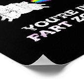 これもしは読Fart Zoneのクおもしろいトで ポスター (角)