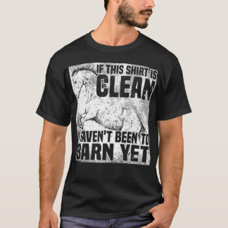 これもしは、まだ納屋に行ったことがない清潔なものだ。 Tシャツ