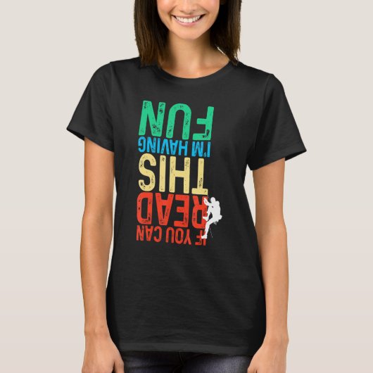 これもしはCliの読おもしろいの境界を持つ Tシャツ (正面)