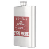 これもし以上危険を冒すことはない フラスク (左)