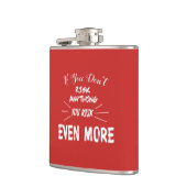 これもし以上危険を冒すことはない フラスク (左)