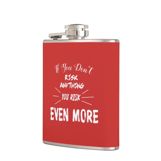 これもし以上危険を冒すことはない フラスク (左)