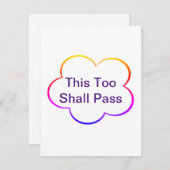 これもまたカードを渡す ノートカード (正面/裏面)