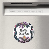 "これもパス"水色リリーリース マグネット (インサイチュ (食洗機))