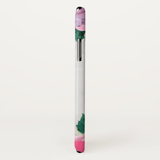 これもフローラ名ガーリーをパーソナライズされた渡す Case-Mate iPhoneケース (裏面/右)