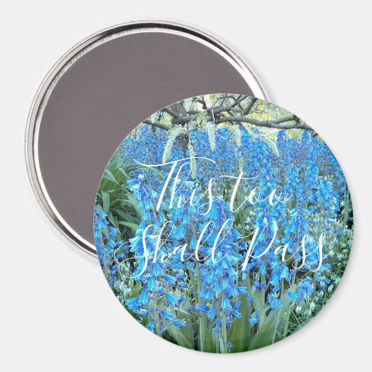 これもブルーベル引用文フローラ マグネット (正面/裏面)