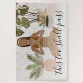 これもヨガの植物学に合格 ジグソーパズル (縦)