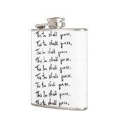 これも合格だ！感動的引用文 フラスク (左)