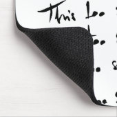 これも合格だ!感動的引用文 マウスパッド (コーナー)