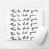 これも合格だ!感動的引用文 マウスパッド (マウス)