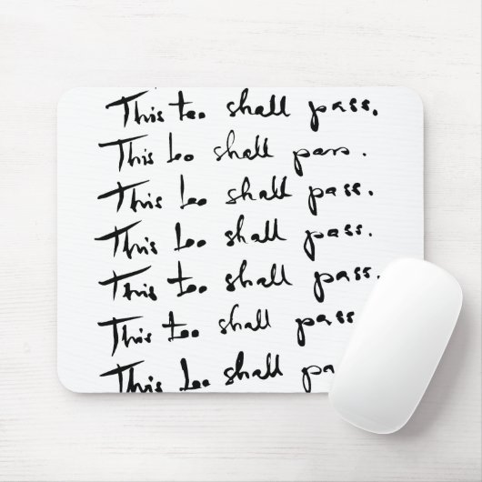 これも合格だ！感動的引用文 マウスパッド (マウス)