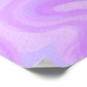 これも波のタイポグラフィポスター ポスター (角)