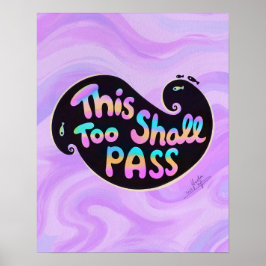 これも波のタイポグラフィポスター ポスター