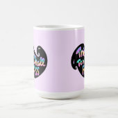 これも波を通やる気を起こさせるる コーヒーマグカップ (中央)