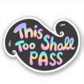 これも波を通る シール (正面)