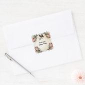 これも通り過ぎる感動的 スクエアシール (封筒)