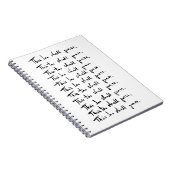 これも通り過ぎる!感動的引用文 ノートブック (右側)