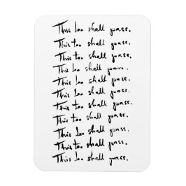 これも通り過ぎる！感動的引用文 マグネット