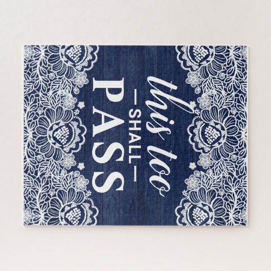 これも青感動的白引用文だ ジグソーパズル (横)