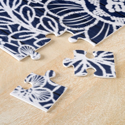 これも青感動的白引用文だ ジグソーパズル (側面)