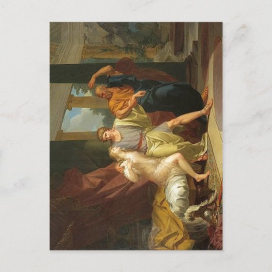 これより高い解像度は使用できない。ソクラテス・アルシビアデ ポストカード (正面)