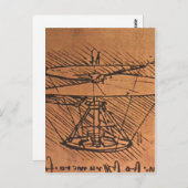 これより高い解像度は使用できない。レオナルド_ヘリコプター ポストカード (正面/裏面)