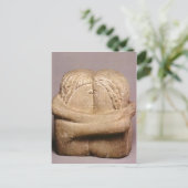 これより高い解像度は使用できない。Brancusi_-_Sarutul ポストカード (スタンド正面)