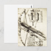 これより高い解像度は使用できない。DaVinci_Crossbow.J ポストカード (正面/裏面)