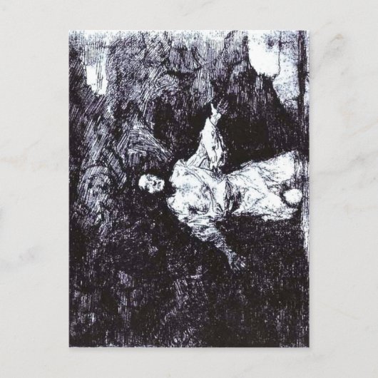 これより高い解像度は使用できない。Francisco_de_Goya, ポストカード (正面)