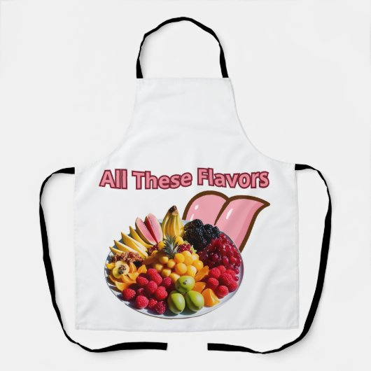 これらすべての味 エプロン (正面)