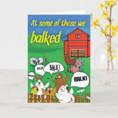 「これらのいくつかで私達は」おもしろいな節酒カードを妨げました カード (黄色い花)