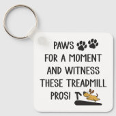 これらのトレッドミルの長所を観察する キーホルダー (正面)