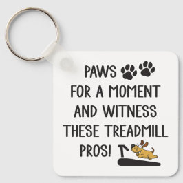 これらのトレッドミルの長所を観察する キーホルダー
