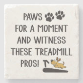 これらのトレッドミルの長所を観察する ストーンコースター (正面)