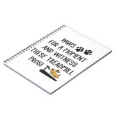 これらのトレッドミルの長所を観察する ノートブック (左側)