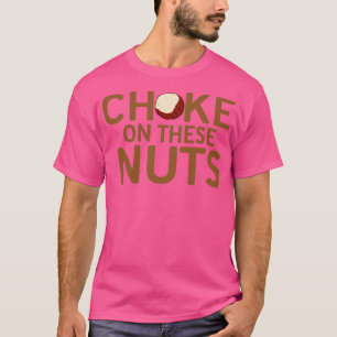 これらのナットのヘーゼルナッツの贈り物にチョーク Tシャツ