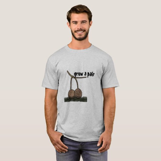 これらのペアを成長させる Tシャツ (正面フル)