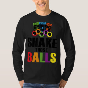 これらのボールを振おもしろいるビンゴおもしろいビンゴ4 Tシャツ