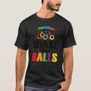 これらのボールを振おもしろいるビンゴおもしろいビンゴ4 Tシャツ