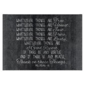 これらの事のキリスト教の聖書の聖なる書物、経典で考えて下さい カッティングボード (正面)