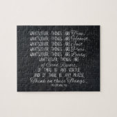 これらの事のキリスト教の聖書の聖なる書物、経典で考えて下さい ジグソーパズル (横)